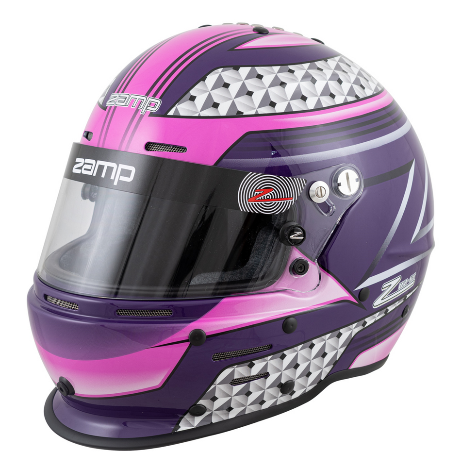 Zamp Helmet RZ-62 Graphic Aramid